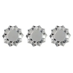 10X10 Mirrored Starburst 3Pc Set