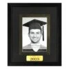 10x12 Matted To 5x7 Graduation 2023 Gold Trim Tabletop Frame