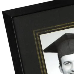 10x12 Matted To 5x7 Graduation 2023 Gold Trim Tabletop Frame -Home Decor Store 10x12 matted to 5x7 graduation 2023 gold trim tabletop frame 2