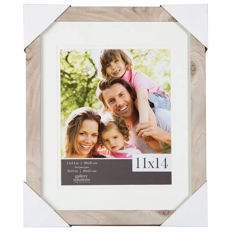 11x14 Matted To 8x10 Linear Profile Double Mat Portrait Wall Frame 1 11x14 Matted To 8x10 Linear Profile Double Mat Portrait Wall Frame
