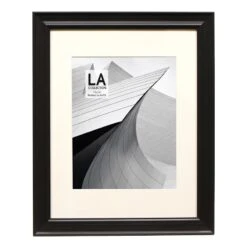 11x14 Matted To 8x10 Wall Frame, Black