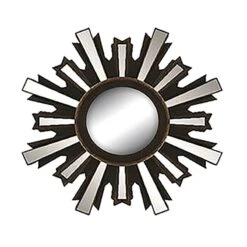 3-Piece Brown Wall Mirror Set -Home Decor Store 3 piece brown wall mirror set 3