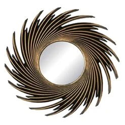 3-Piece Gold Framed Ornate Accent Wall Mirror Set -Home Decor Store 3 piece gold framed ornate accent wall mirror set 2