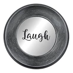 3-Piece Live, Love, Laugh Silver Framed Wall Mirror Set, 10" -Home Decor Store 3 piece live love laugh silver framed wall mirror set 10 4