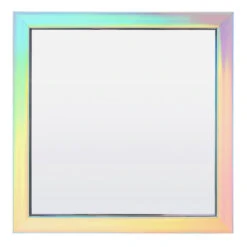 3-Piece Rainbow Framed Wall Mirror Set, 10" 9 3-Piece Rainbow Framed Wall Mirror Set, 10" -Home Decor Store 3 piece rainbow framed wall mirror set 10 2