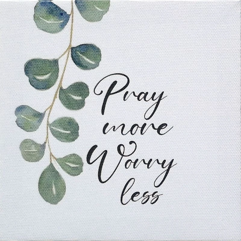 3-Piece Religious Canvas Wall Art Set, 6" 2 3-Piece Religious Canvas Wall Art Set, 6" - Image 2