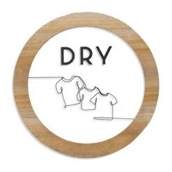 3-Piece Wash Dry Fold Wall Art, 8" 7 3-Piece Wash Dry Fold Wall Art, 8" -Home Decor Store 3 piece wash dry fold wall art 8 2