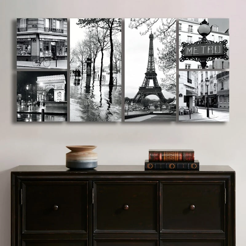 6-Piece European Sites Canvas Wall Art Set 2 6-Piece European Sites Canvas Wall Art Set - Image 2