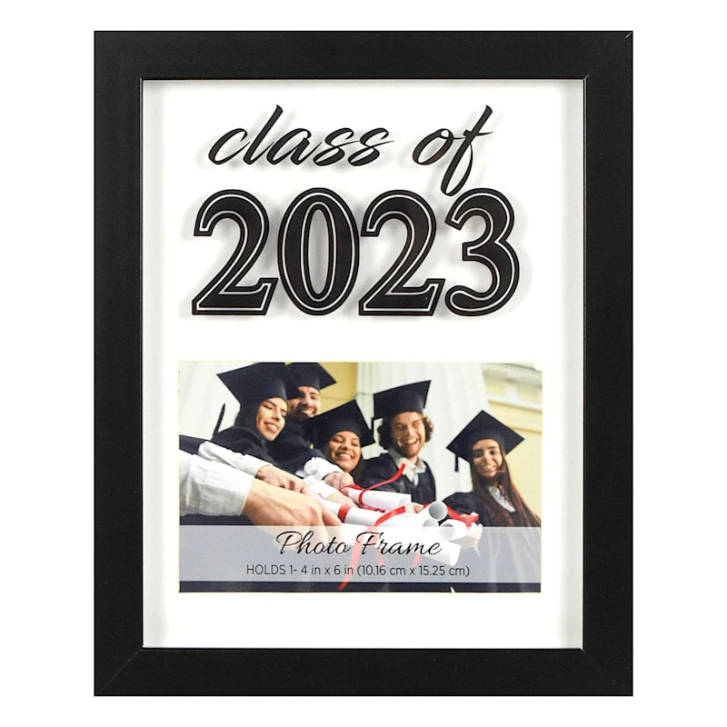 7x9 Matted To 4x6 Black Class Of 2023 Tabletop Frame 1 7x9 Matted To 4x6 Black Class Of 2023 Tabletop Frame