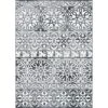 (A332) Fredrika Smoke Woven Accent Rug, 3x5