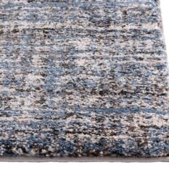 (A410) Hachure Blue Woven Area Rug, 5x7 8 (A410) Hachure Blue Woven Area Rug, 5x7 -Home Decor Store a410 hachure blue woven area rug 5x7 3