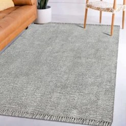 (A484) Crosby St Breton Grey Tufted Accent Rug, 3x5 -Home Decor Store a484 crosby st breton grey tufted accent rug 3x5 6