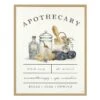 Apothecary Wall Art, 12x15