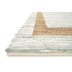 (B312) Henning Hand Woven Cotton & Jute Ivory Chindi Area Rug, 8x10 -Home Decor Store b312 henning hand woven cotton jute ivory chindi area rug 8x10 3