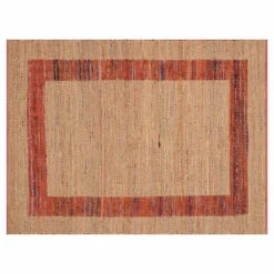 (B314) Henning Hand Woven Cotton Blend Red Chindi Area Rug, 5x7 -Home Decor Store b314 henning hand woven cotton blend red chindi area rug 5x7 7