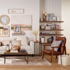 (B485) Honeybloom Jute Boucle Fringe Area Rug, 7x10 -Home Decor Store b485 honeybloom jute boucle fringe area rug 7x10 3