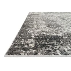 (B528) Holden Abstract Grey Runner, 2x6 -Home Decor Store b528 holden abstract grey runner 2x6 3