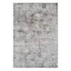(B656) Mixed Gray Abstract Soft High-Low Design Runner, 2x7