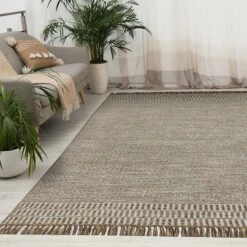 (B685) Tracey Boyd Natural Dunne Fringe Runner, 2x7 -Home Decor Store b685 tracey boyd natural dunne fringe runner 2x7 6