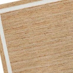 (B728) Kinsey Natural Border Area Rug, 8x10 -Home Decor Store b728 kinsey natural border area rug 8x10 4