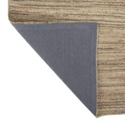 (B729) Ty Pennington Kensie Natural Striped Jute Area Rug, 8x10 -Home Decor Store b729 ty pennington kensie natural striped jute area rug 8x10 3