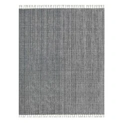 (B732) Honeybloom Clark Indigo Woven Area Rug, 8x10