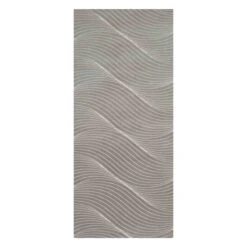 (B758) Channing Beige Swirled Runner, 2x7