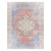 (B783) Found & Fable Amelie Multi Medallion Washable Area Rug, 8x10
