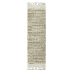 (B820) Honeybloom Dunstan Natural Tan Runner, 2x7