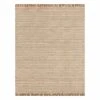 (B821) Crosby St Moore Natural Herringbone Area Rug, 8x10