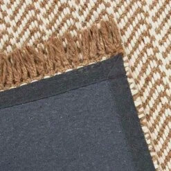 (B821) Crosby St Moore Natural Herringbone Area Rug, 8x10 -Home Decor Store b821 crosby st moore natural herringbone area rug 8x10 5