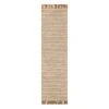 (B821) Crosby St Moore Natural Herringbone Runner, 2x7