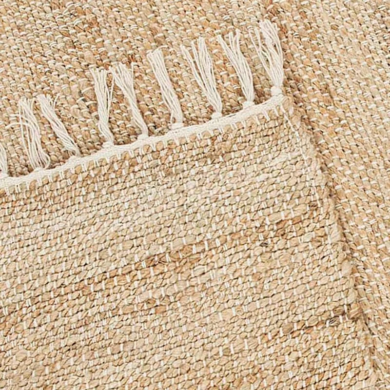 (B825) Honeybloom Lawrence Jute Fringe Accent Rug, 3x5 5 (B825) Honeybloom Lawrence Jute Fringe Accent Rug, 3x5 - Image 5