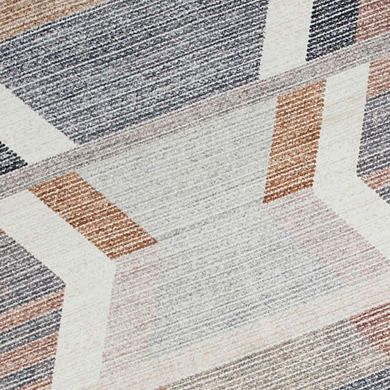 (B827) Arrow Multicolor Washable Accent Rug, 3x5 4 (B827) Arrow Multicolor Washable Accent Rug, 3x5 - Image 4