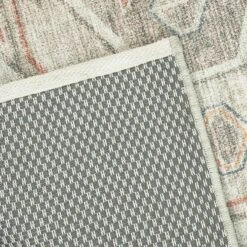 (B830) Pink Multicolor Tribal Washable Area Rug, 5x7 -Home Decor Store b830 pink multicolor tribal washable area rug 5x7 5