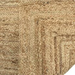 (B850) Honeybloom Kian Jute Area Rug, 5x7 -Home Decor Store b850 honeybloom kian jute area rug 5x7 3
