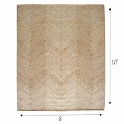 (B851) Honeybloom Wynn Jute Area Rug, 8x10 8 (B851) Honeybloom Wynn Jute Area Rug, 8x10 -Home Decor Store b851 honeybloom wynn jute area rug 8x10 4