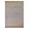(B855) Found & Fable Element Natural Jute & Wool Woven Area Rug, 5x7