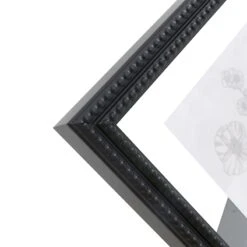 Black Beaded Float Tabletop Frame, 8x10 -Home Decor Store black beaded float tabletop frame 8x10 4