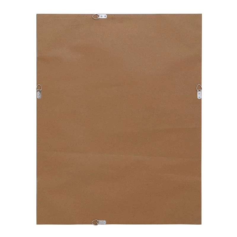 Black & Gold Framed Wall Mirror, 22x28 5 Black & Gold Framed Wall Mirror, 22x28 - Image 5