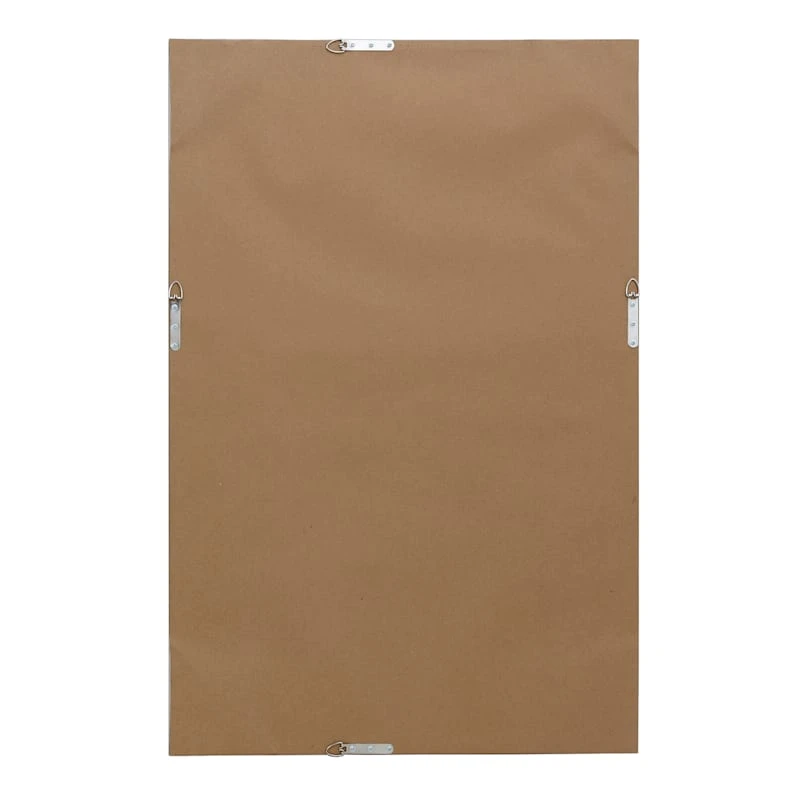 Black & Gold Framed Wall Mirror, 24x36 5 Black & Gold Framed Wall Mirror, 24x36 - Image 5