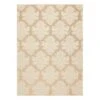 Botanical Tan & Ivory Indoor & Outdoor Area Rug, 4x6