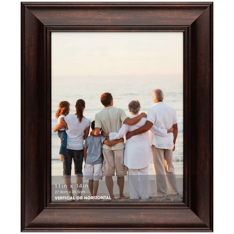 Bronze Slant Profile Wall Frame, 11x14 1 Bronze Slant Profile Wall Frame, 11x14