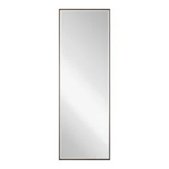 Brown Thin Framed Leaner Mirror, 24x70
