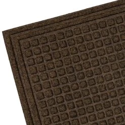 Brown Waffle Impressions Doormat, 36x48 5 Brown Waffle Impressions Doormat, 36x48 -Home Decor Store brown waffle impressions doormat 36x48 3