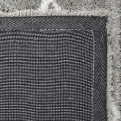 (C131) Grey & White Diamond Tufted Area Rug, 5x7 -Home Decor Store c131 grey white diamond tufted area rug 5x7 3