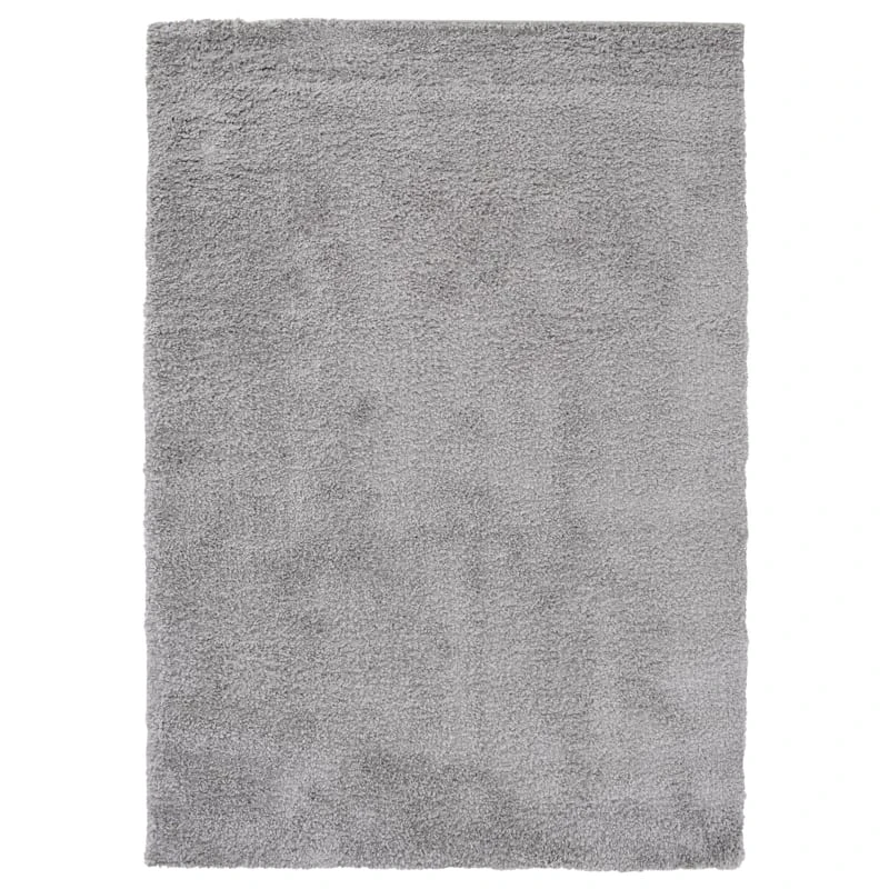 (C139) Grey Soft Shag Area Rug, 8x10 1 (C139) Grey Soft Shag Area Rug, 8x10