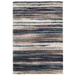 (C155) Dunkerton Multicolor Woven Area Rug, 7x10