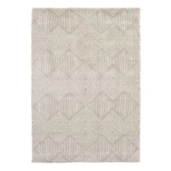 (C181) Macy Neutral Diamond Design Area Rug, 8x10