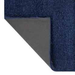 (C194) Kodiak Navy Blue Shag Accent Rug, 3x5 -Home Decor Store c194 kodiak navy blue shag accent rug 3x5 4